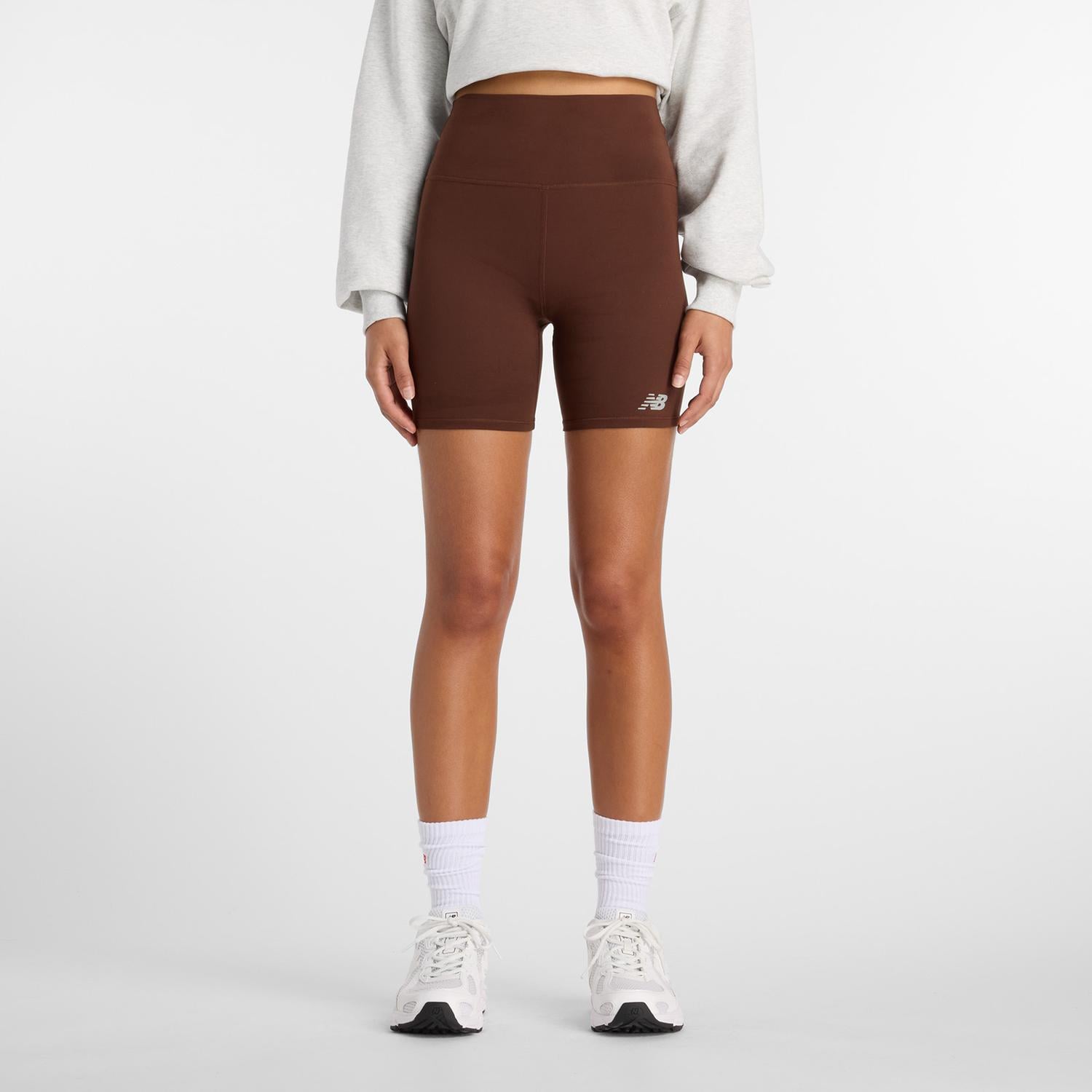 SHORTS NEW BALANCE NB HARMONY HIGH RISE SHORT 6 MUJER - 1