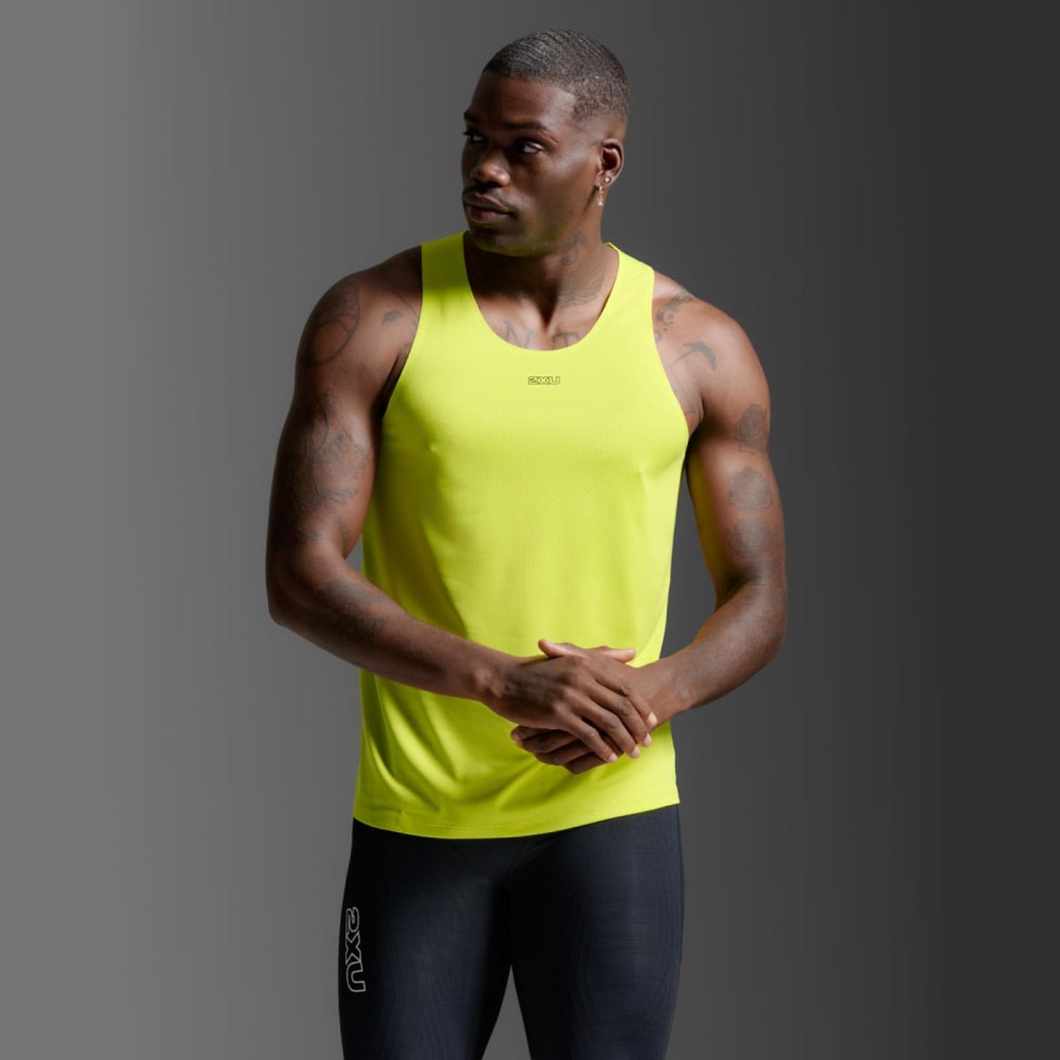 BIVIDI 2XU LIGHT SPEED TECH SINGLET HOMBRE - 1