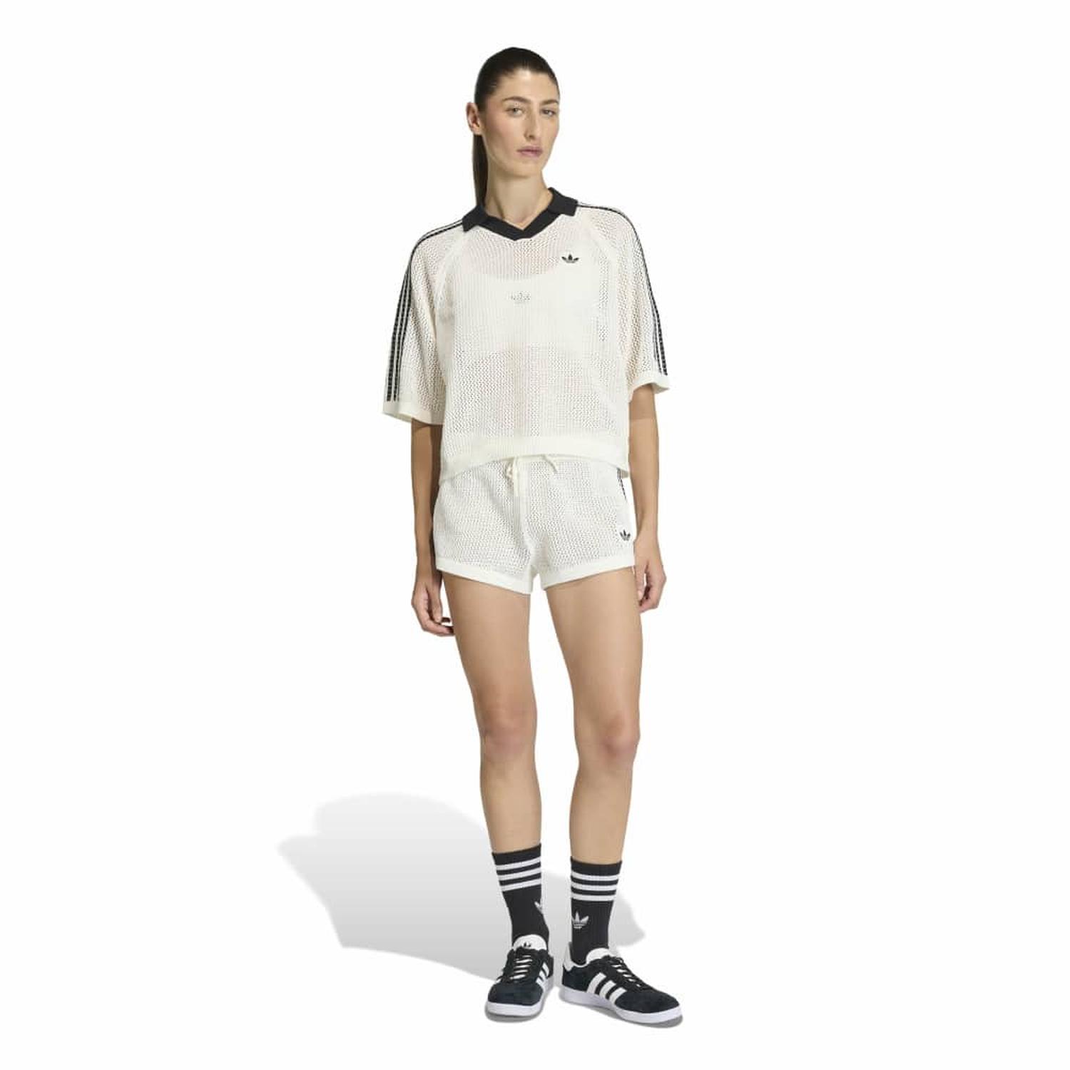 POLO ADIDAS CUELLO CROCHET MUJER - 4