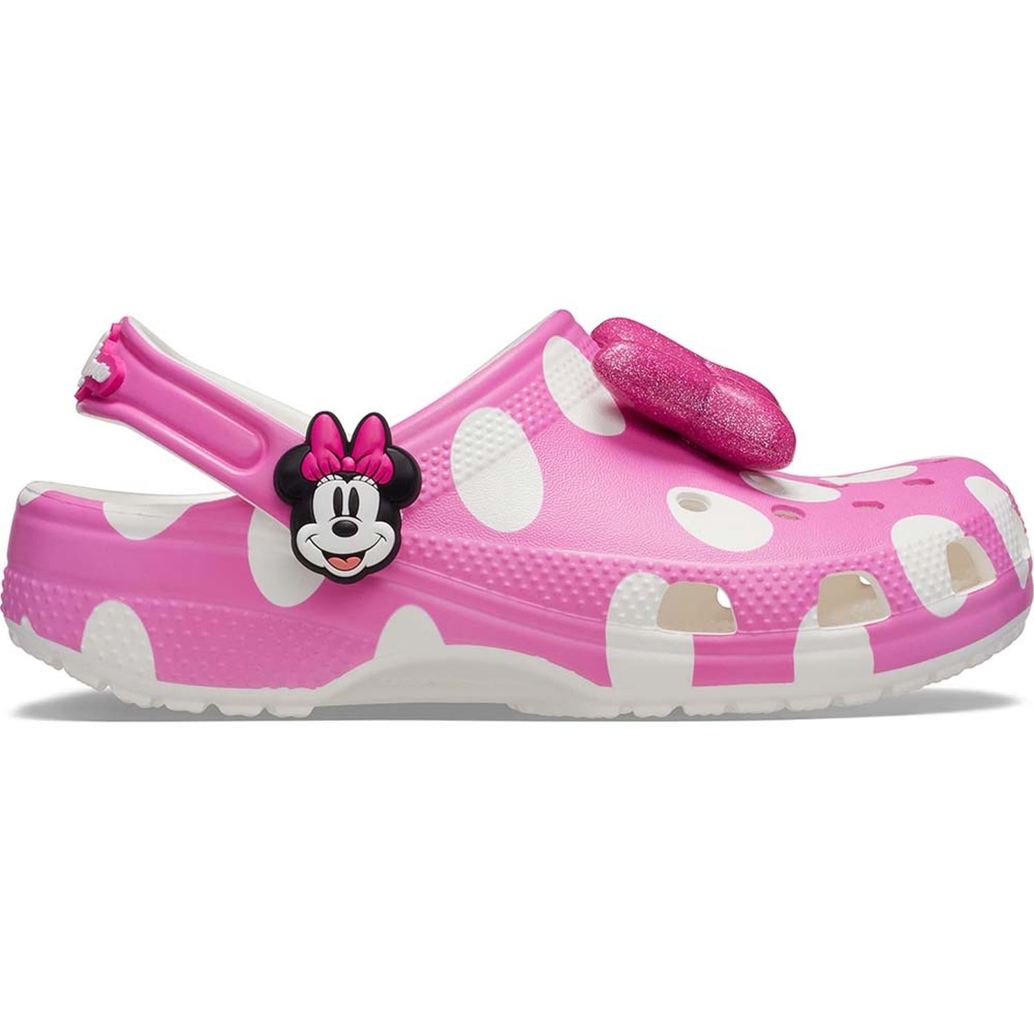 ZUECOS CROCS MINNIE MOUSE CLASSIC CLOG T NIÑOS T - 1