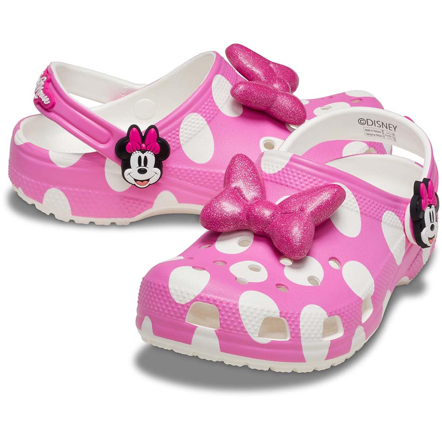 ZUECOS CROCS MINNIE MOUSE CLASSIC CLOG T NIÑOS T - 2