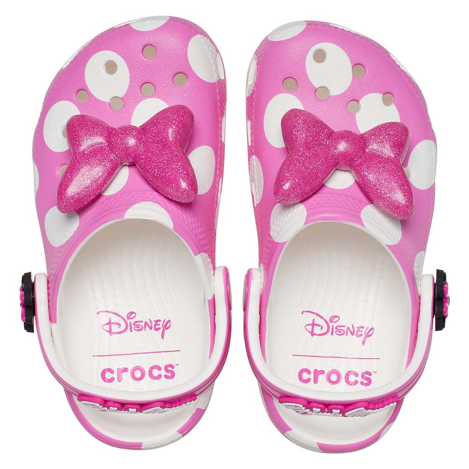 ZUECOS CROCS MINNIE MOUSE CLASSIC CLOG T NIÑOS T - 3