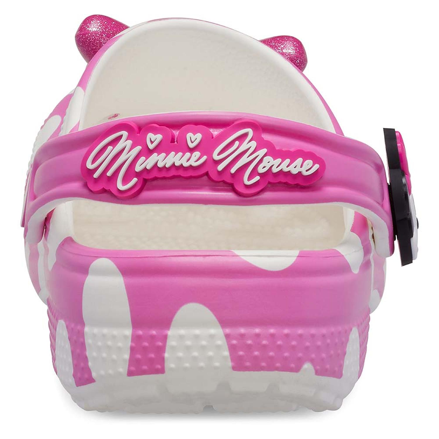 ZUECOS CROCS MINNIE MOUSE CLASSIC CLOG T NIÑOS T - 4