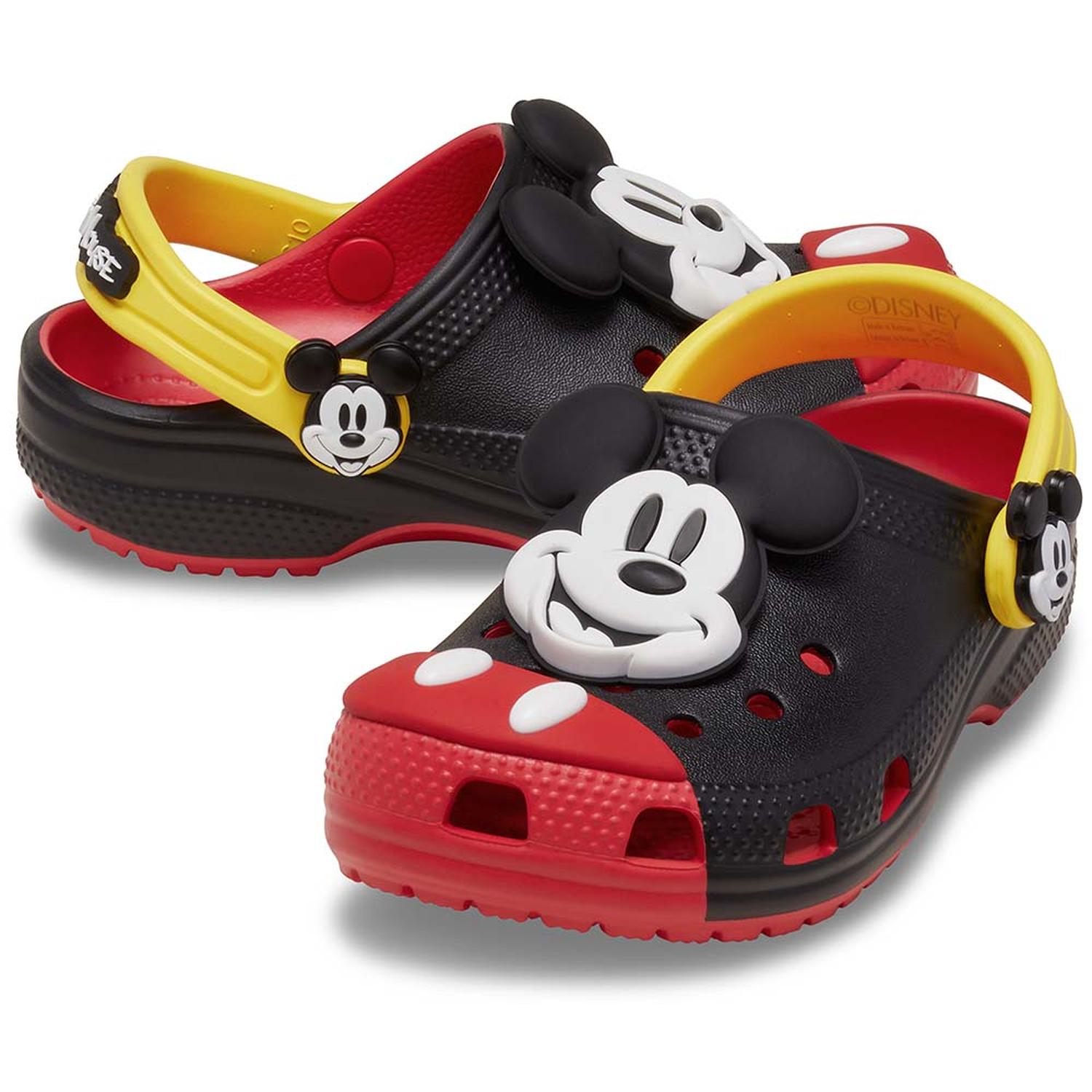 ZUECOS CROCS MICKEY MOUSE CLASSIC CLOG T NIÑOS T - 2