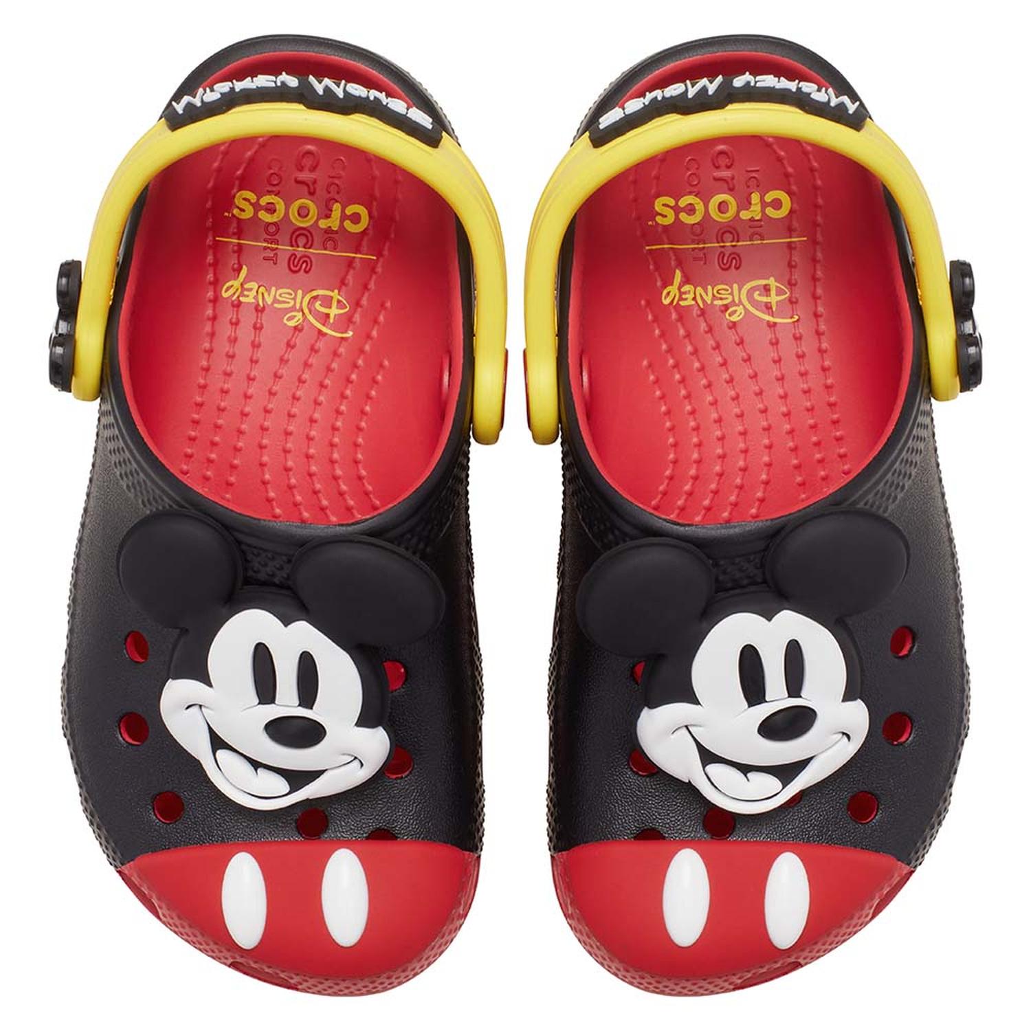 ZUECOS CROCS MICKEY MOUSE CLASSIC CLOG T NIÑOS T - 3