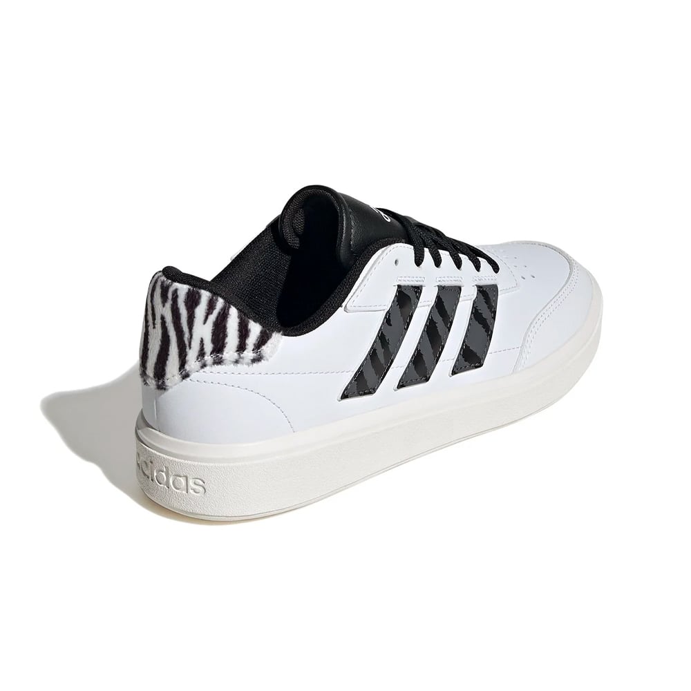 ZAPATILLAS MUJER ADIDAS URBANAS BLANCO IH0046 CUERO COURTBLOCK - 3