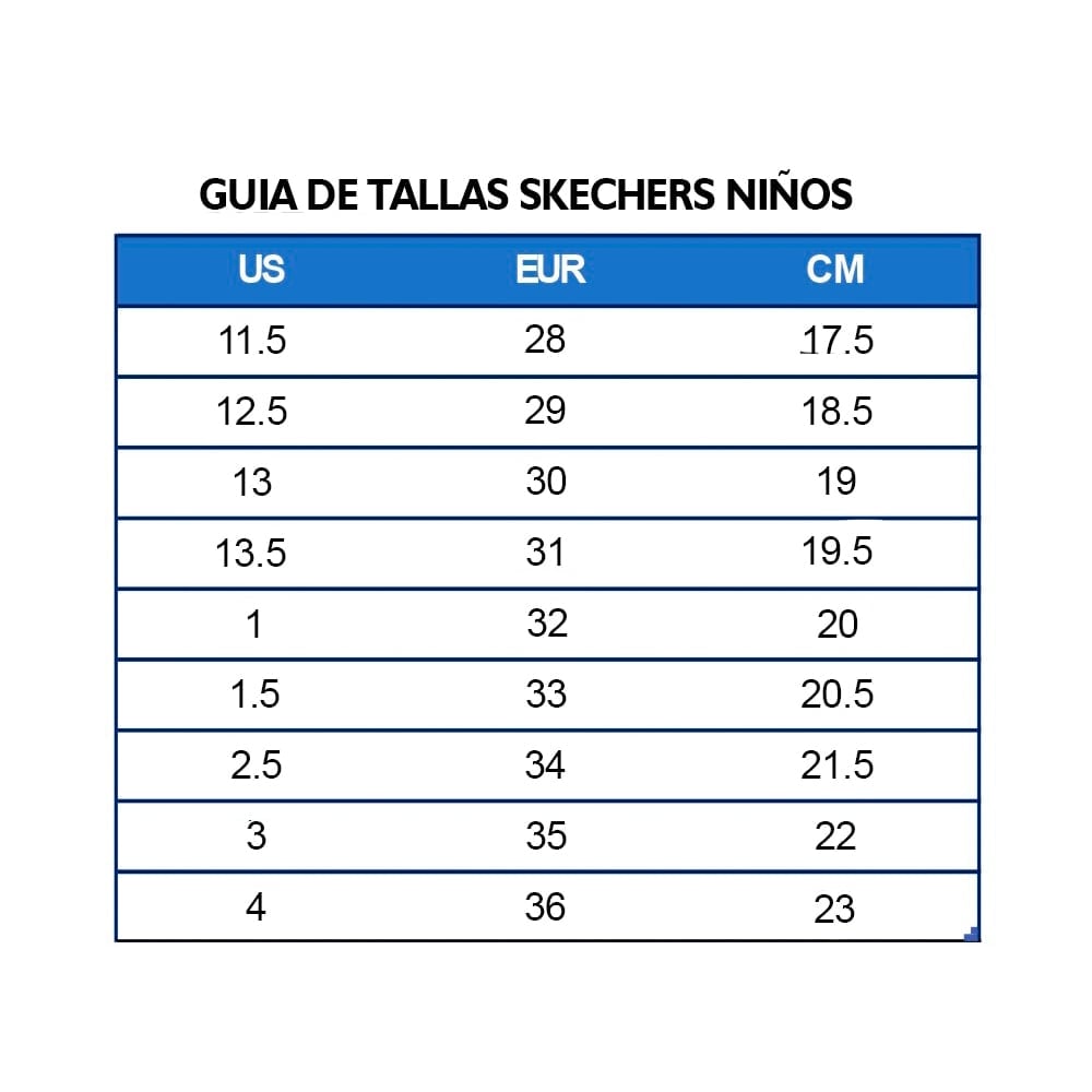 SKECHERS ZAPATILLAS QUICK STREET 405639LBBK PARA PRE ESCOLAR - 6