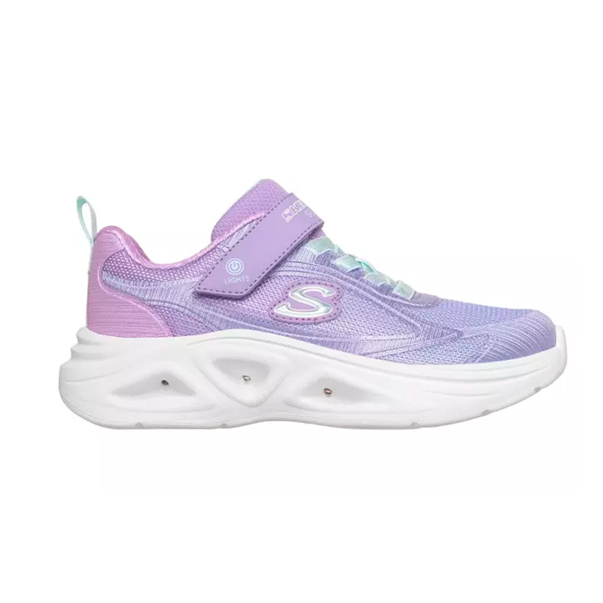 SKECHERS ZAPATILLAS SOLA GLOW 2.0 303729LLVAQ PARA PRE ESCOLAR - 1