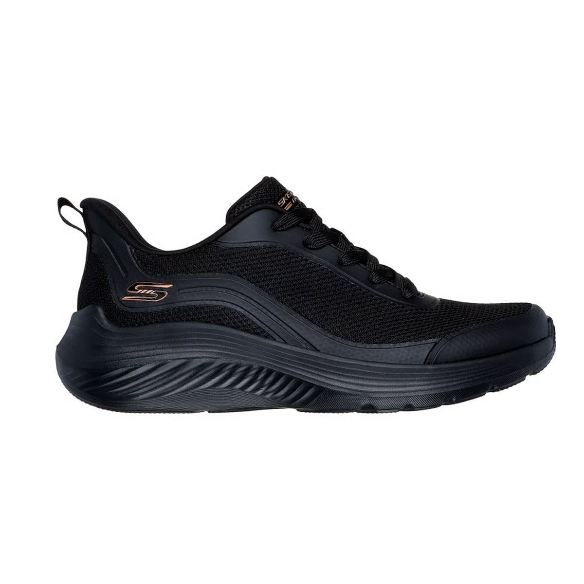SKECHERS ZAPATILLAS BOBS SQUAD WAVES 117483BBK PARA MUJER - 1