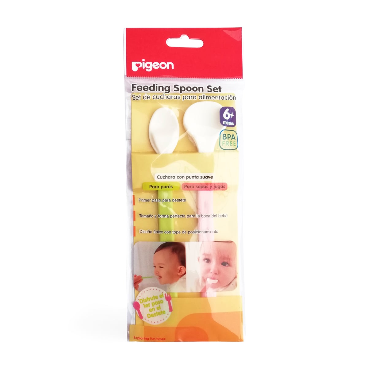 JUEGO CUCHARA PIGEON MULTICOLOR - 1