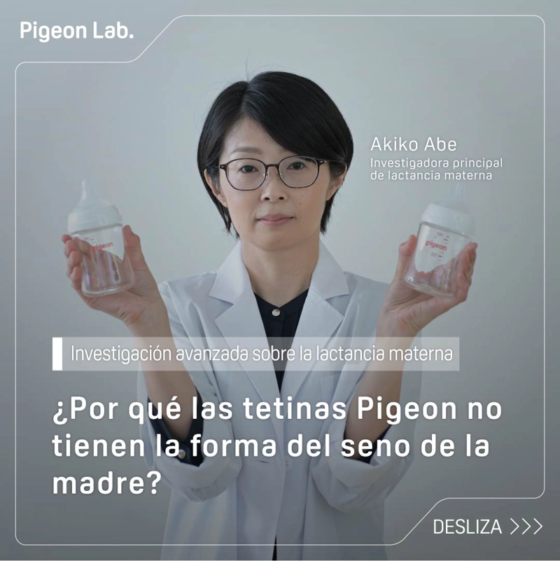 BIBERON PIGEON SOFTOUCH VIDRIO BOCA ANCHA 240ML/8OZ. BLANCO - 5