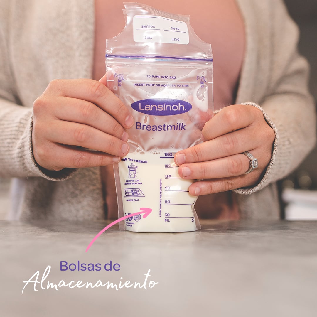BOLSAS DE ALMACENAMIENTO DE LECHE MATERNA LANSINOH X 200 UNID. - 3