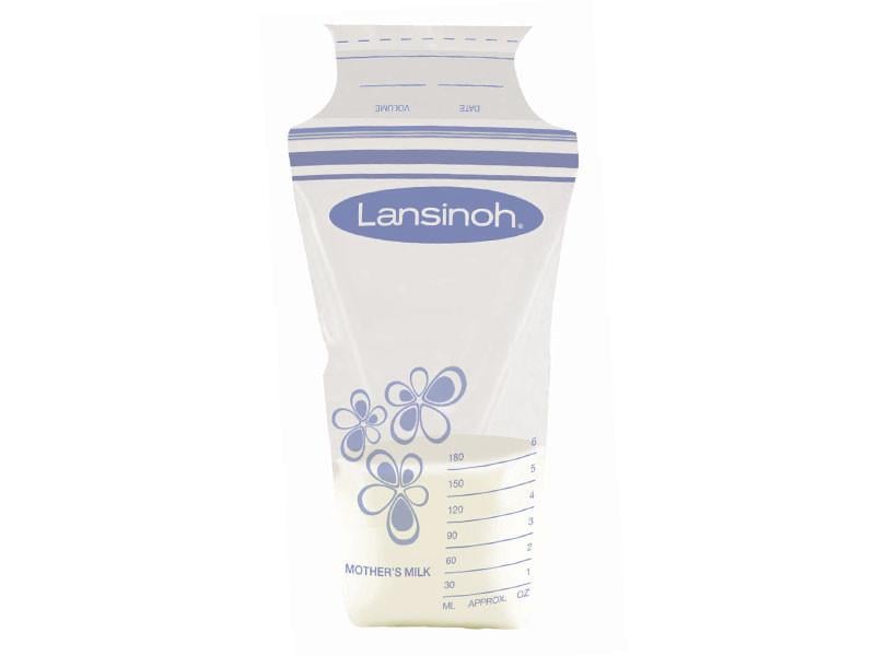 BOLSAS DE ALMACENAMIENTO DE LECHE MATERNA LANSINOH X 50 UNID - 1