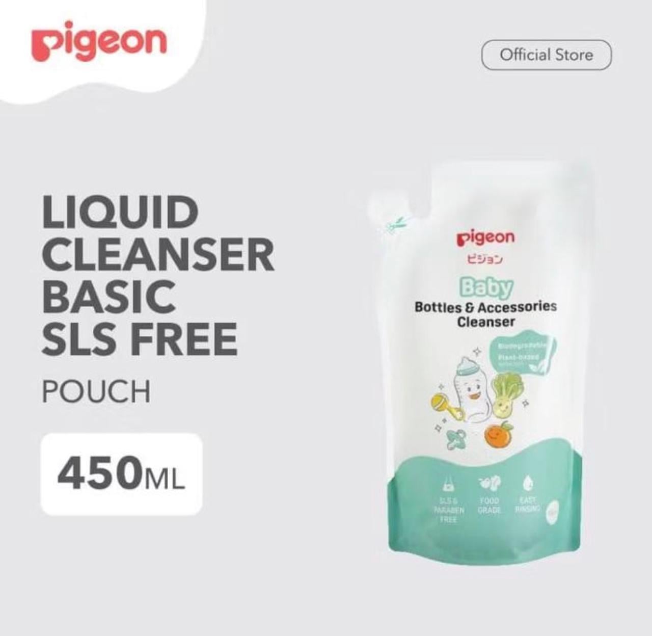 LIMPIADOR DE BIBERONES 450ML PIGEON - 2