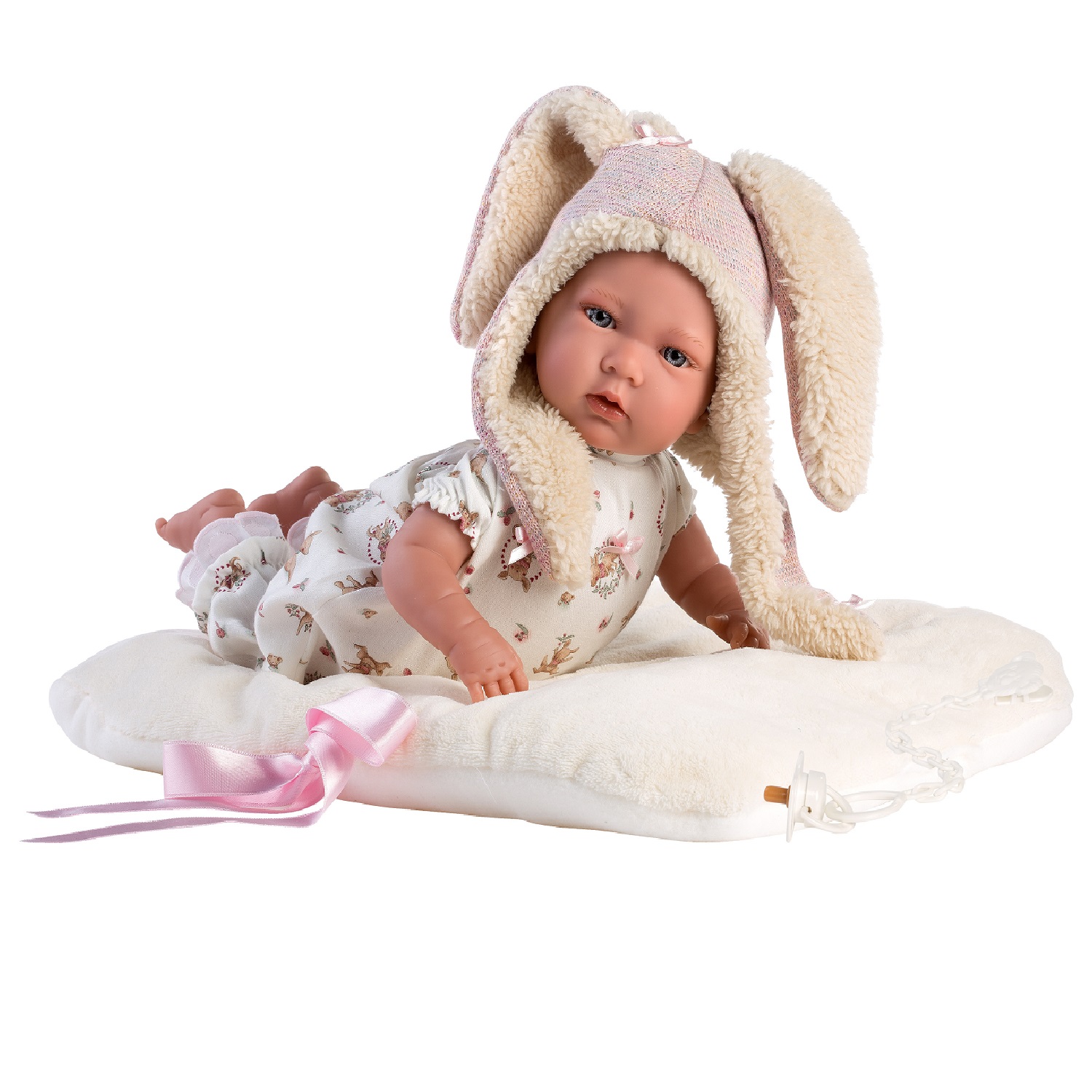 MUÑECA LLORENS BEBÉ MIMI LLORONA CON COJÍN - 5