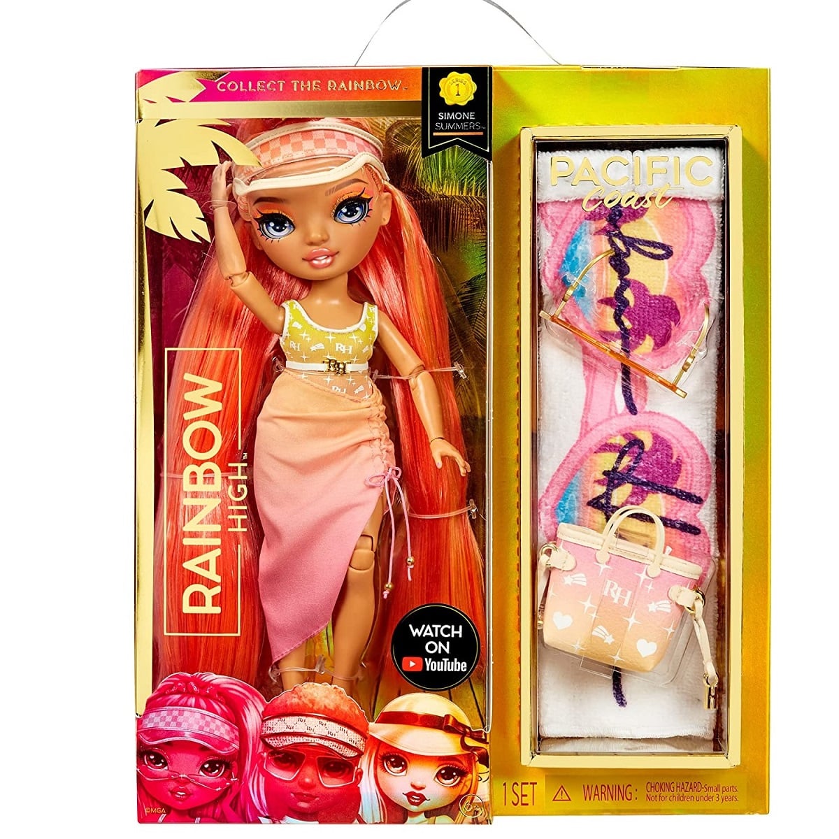 MUÑECA RAINBOW HIGH PACIFIC COAST SIMONE SUMMERS - 1