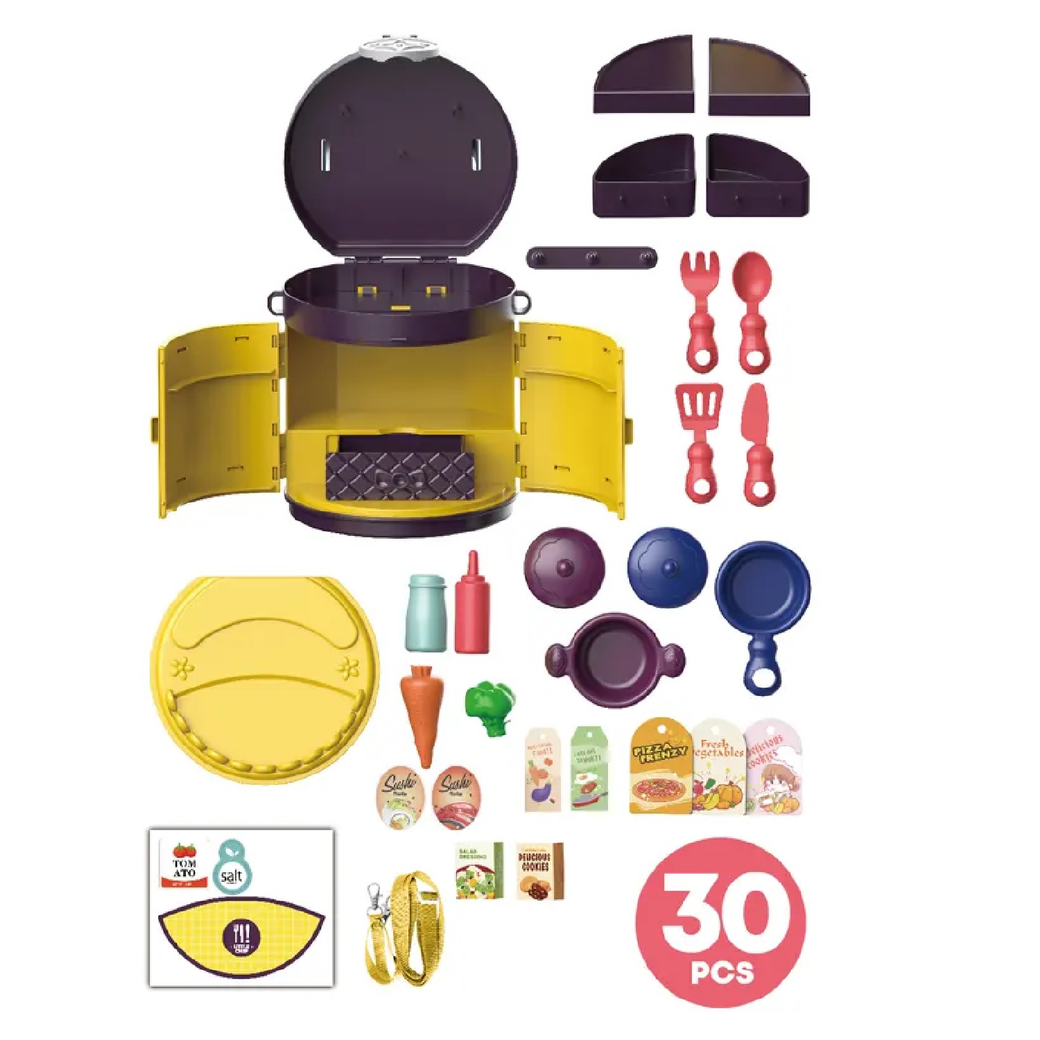 BOLSO DE JUEGO SET DE COCINA CON ACCESORIOS - 4