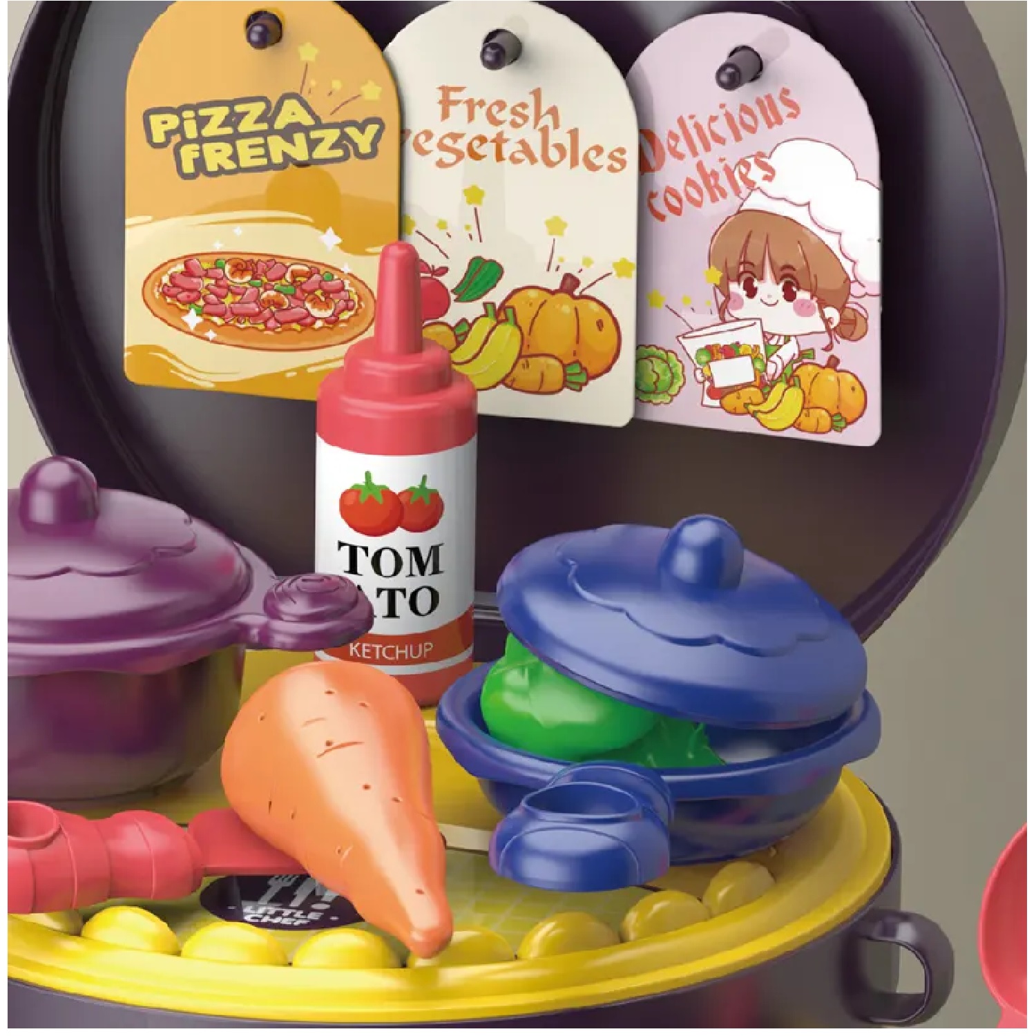 BOLSO DE JUEGO SET DE COCINA CON ACCESORIOS - 5