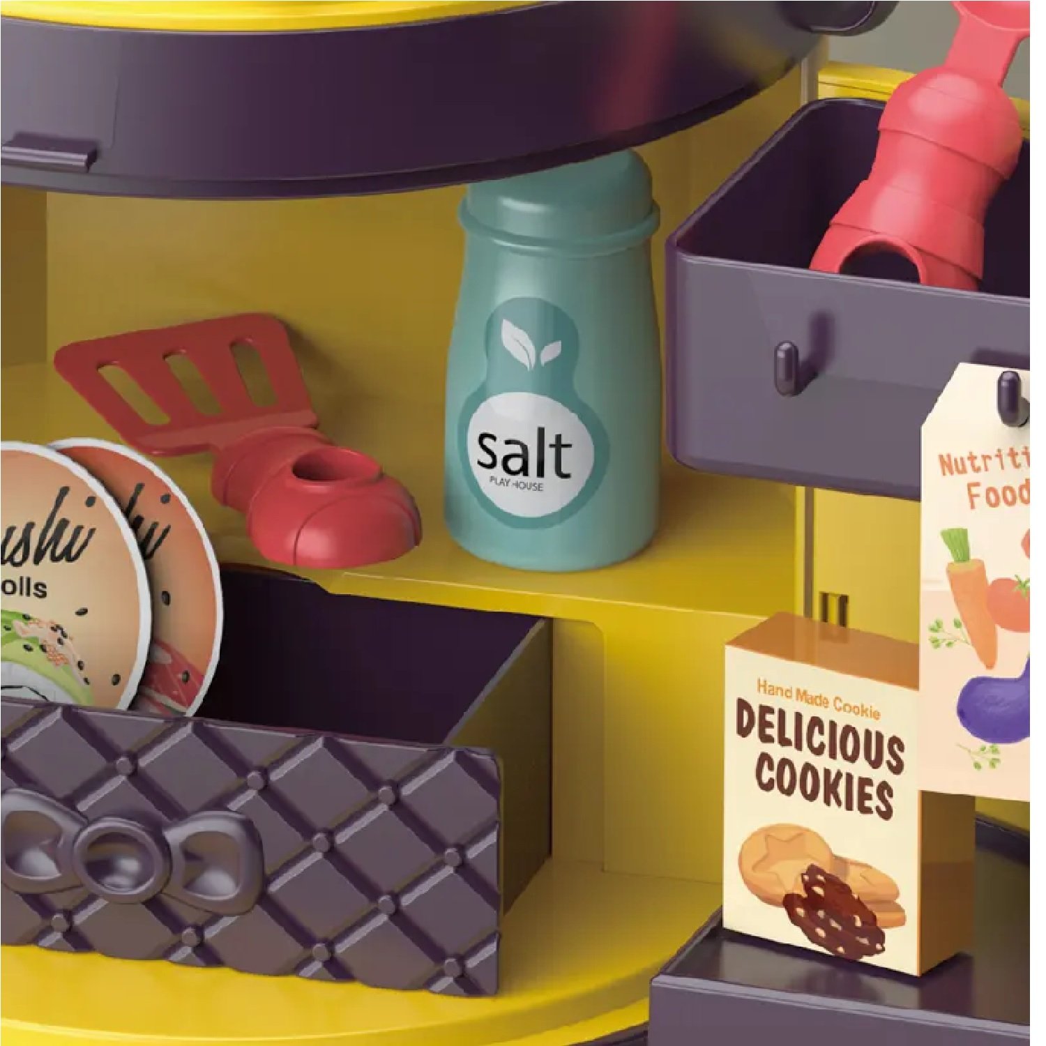 BOLSO DE JUEGO SET DE COCINA CON ACCESORIOS - 6