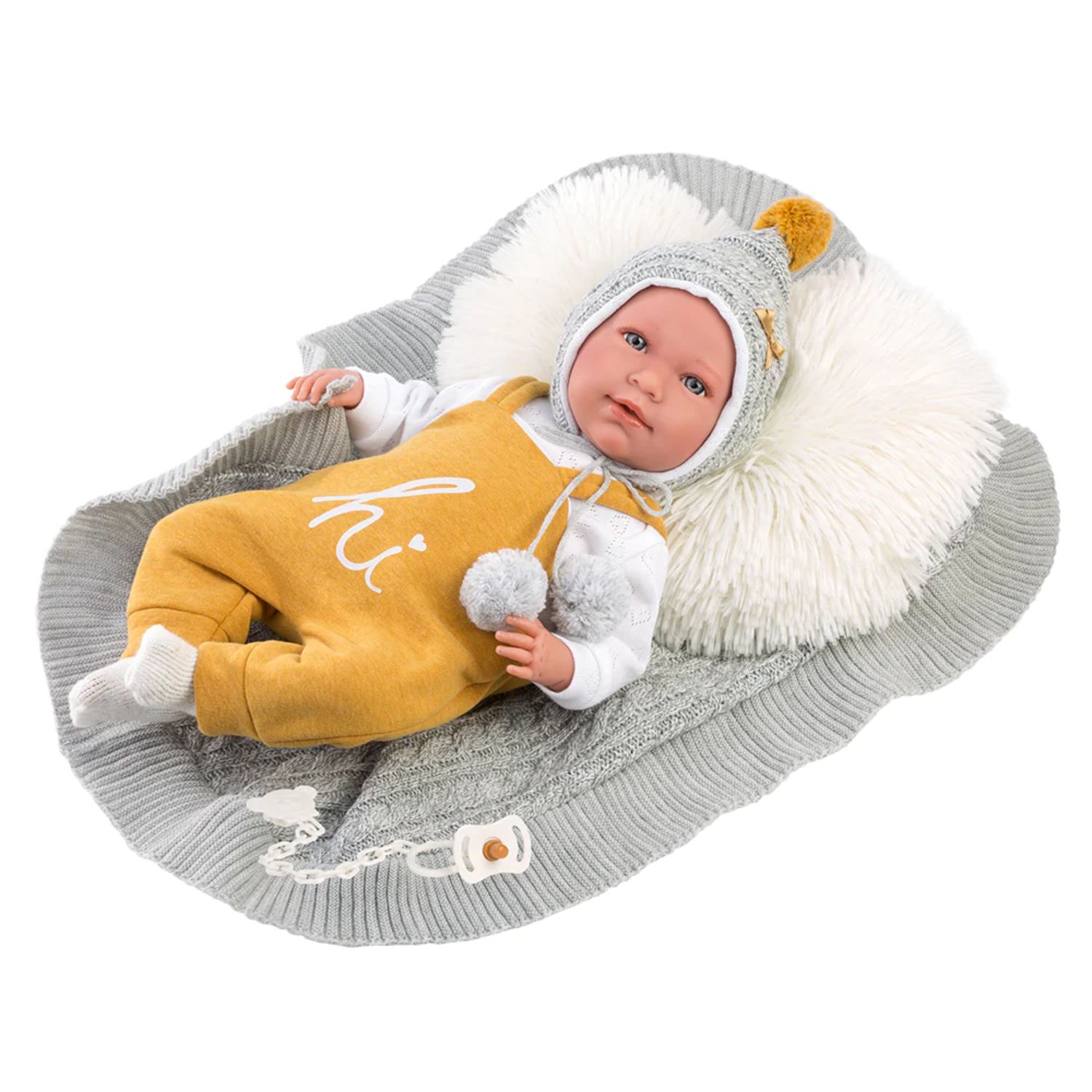 MUÑECA LLORENS MIMI LLORONA 40 CM TOQUILLA - 2