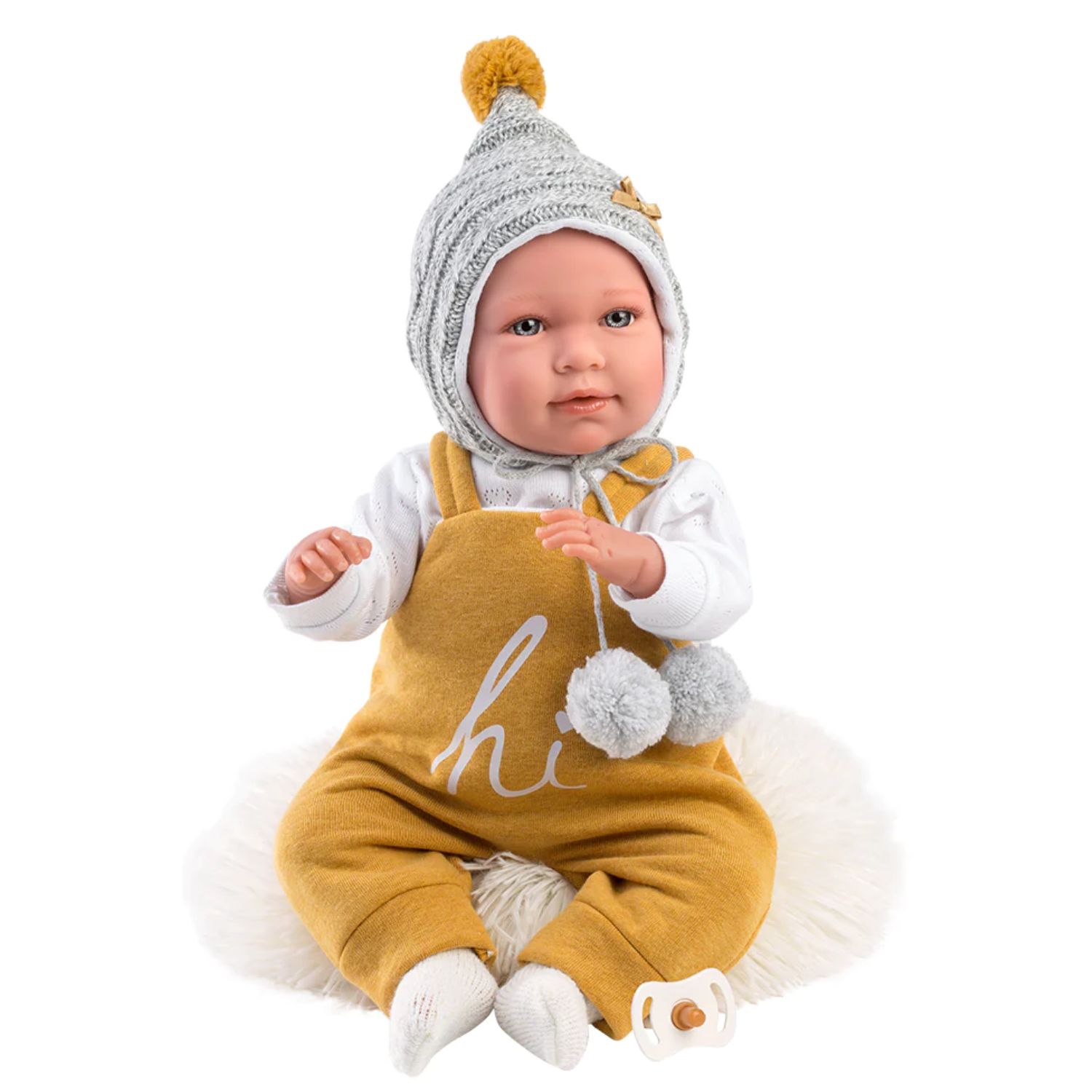 MUÑECA LLORENS MIMI LLORONA 40 CM TOQUILLA - 3