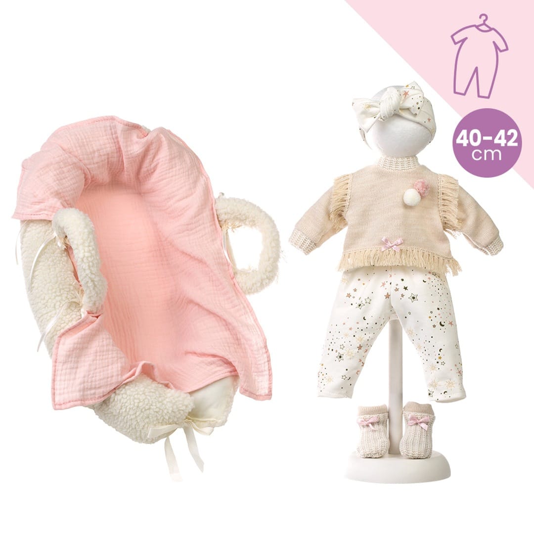 ROPA Y COMPLEMENTO PARA MUÑECAS LLORENS 7 PIEZAS V016 - 1