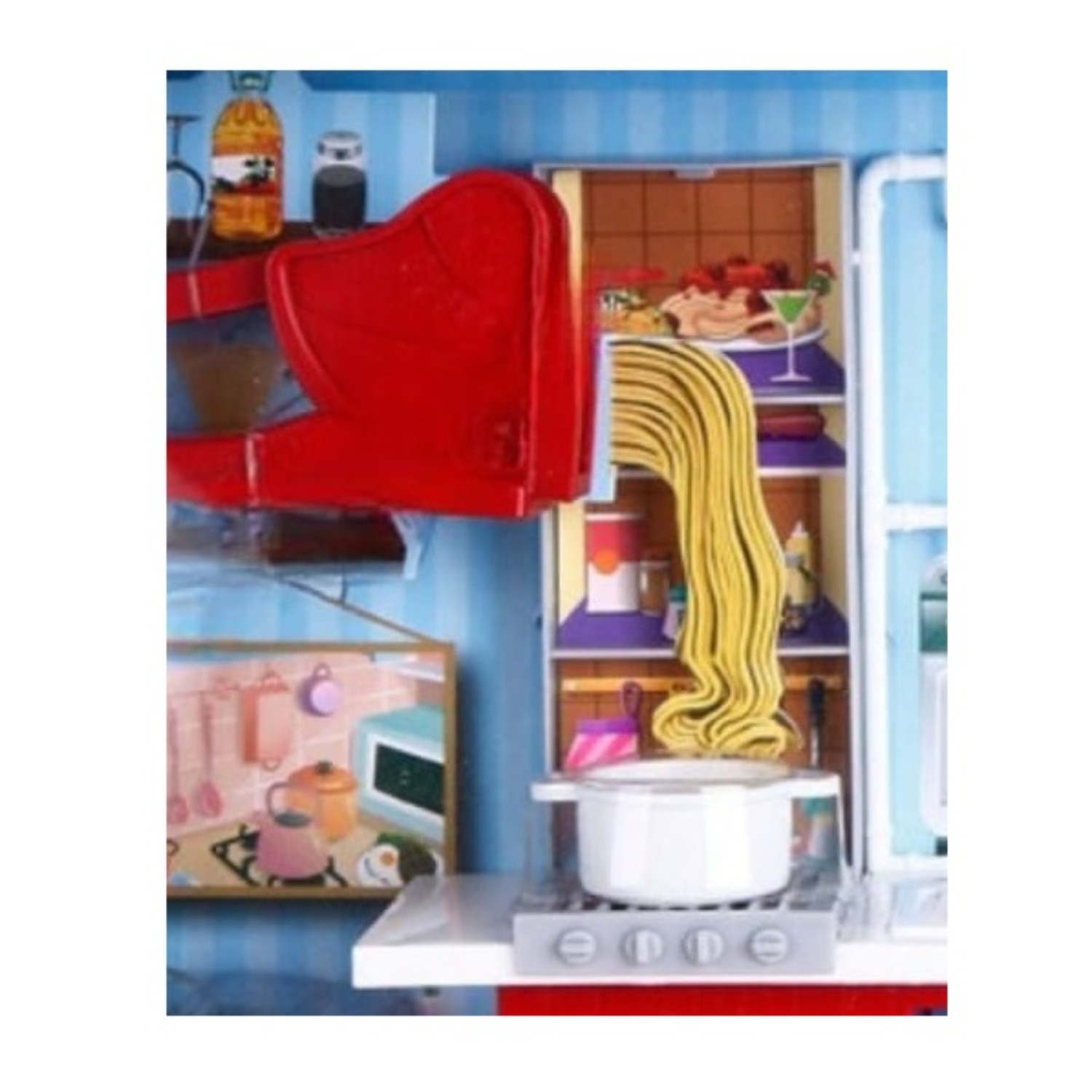 MUÑECA FASHION COCINA ESPAGUETTI - 4