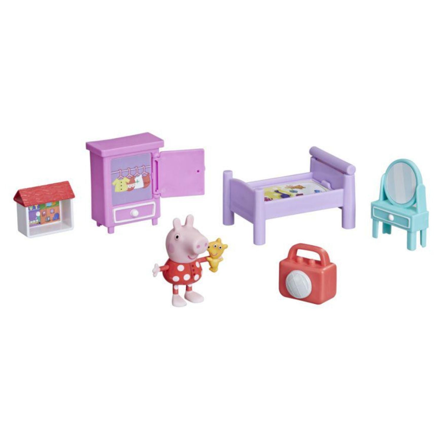 SET PEPPA PIG FIGURAS PEPPA HORA DORMIR - 3