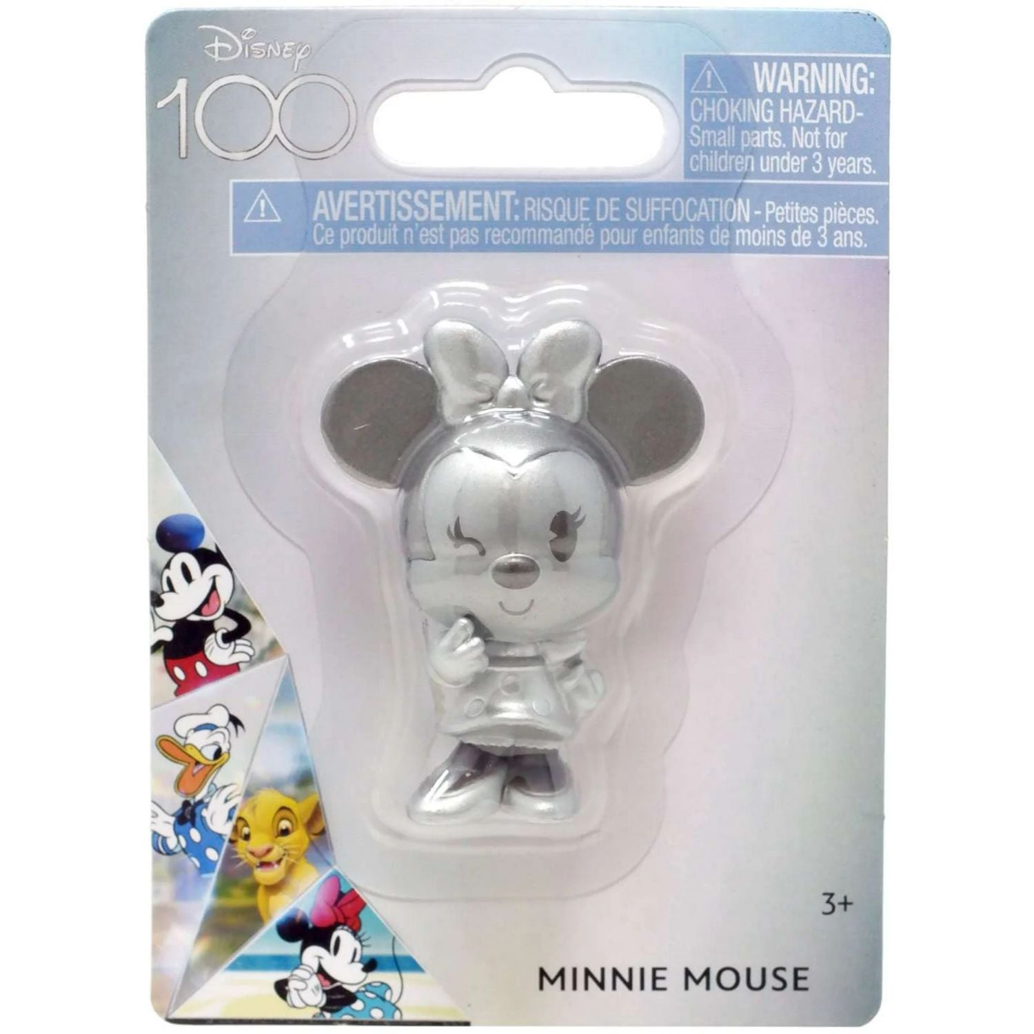 MINI FIGURA DISNEY MINNIE MOUSE SILVER - 1
