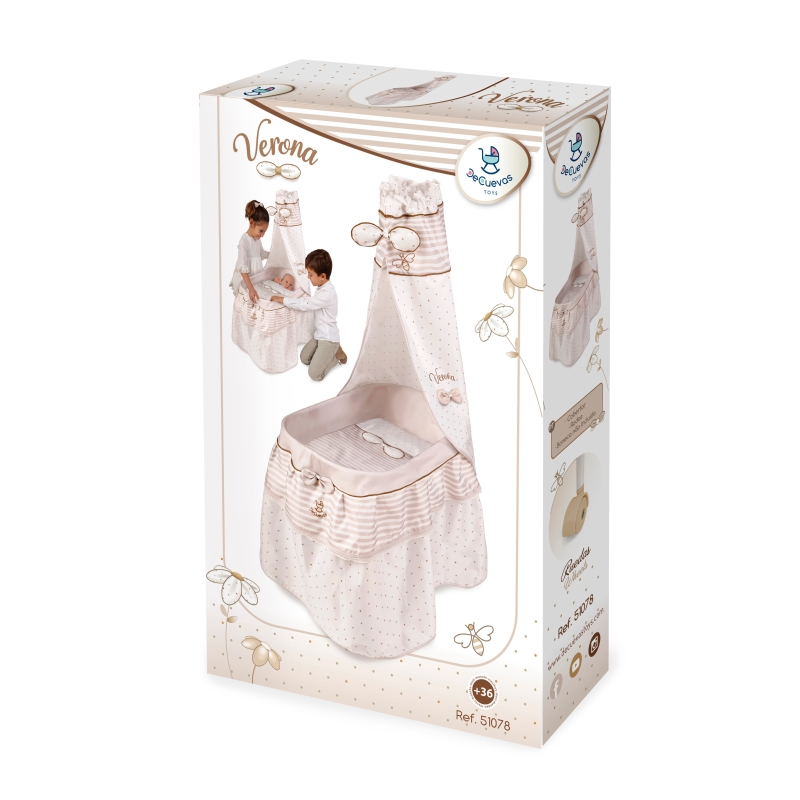 MOISES CUNA PARA MUÑECAS COLECCIÓN VERONA - 1