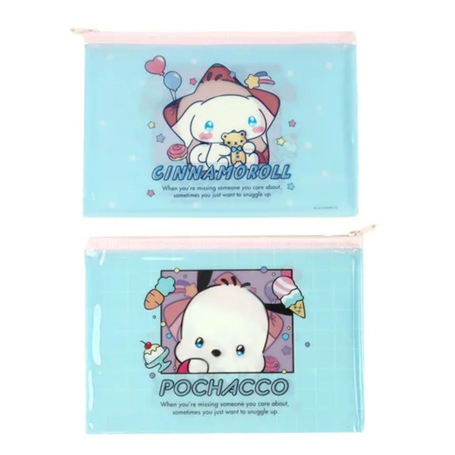 CARTUCHERA POCHACO Y CINNAMOROLL HELLO KITTY Y AMIGOS - 2