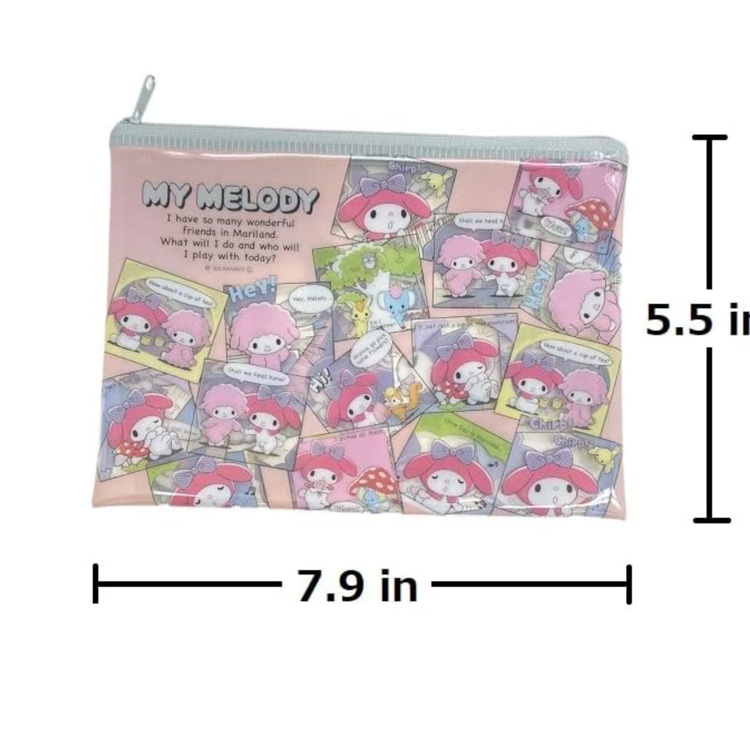 CARTUCHERA MY MELODY  Y KUROMI HELLO KITTY Y AMIGOS - 2