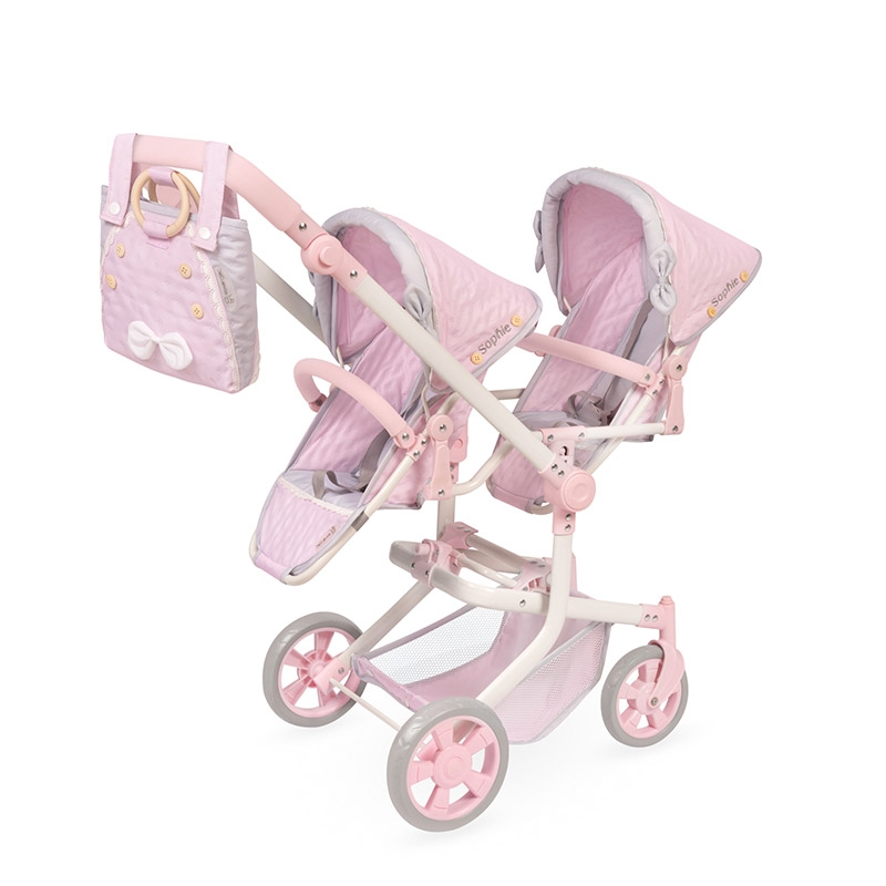 COCHE GEMELAR DE MUÑECAS REBORN COLECCIÓN SOPHIE - 1
