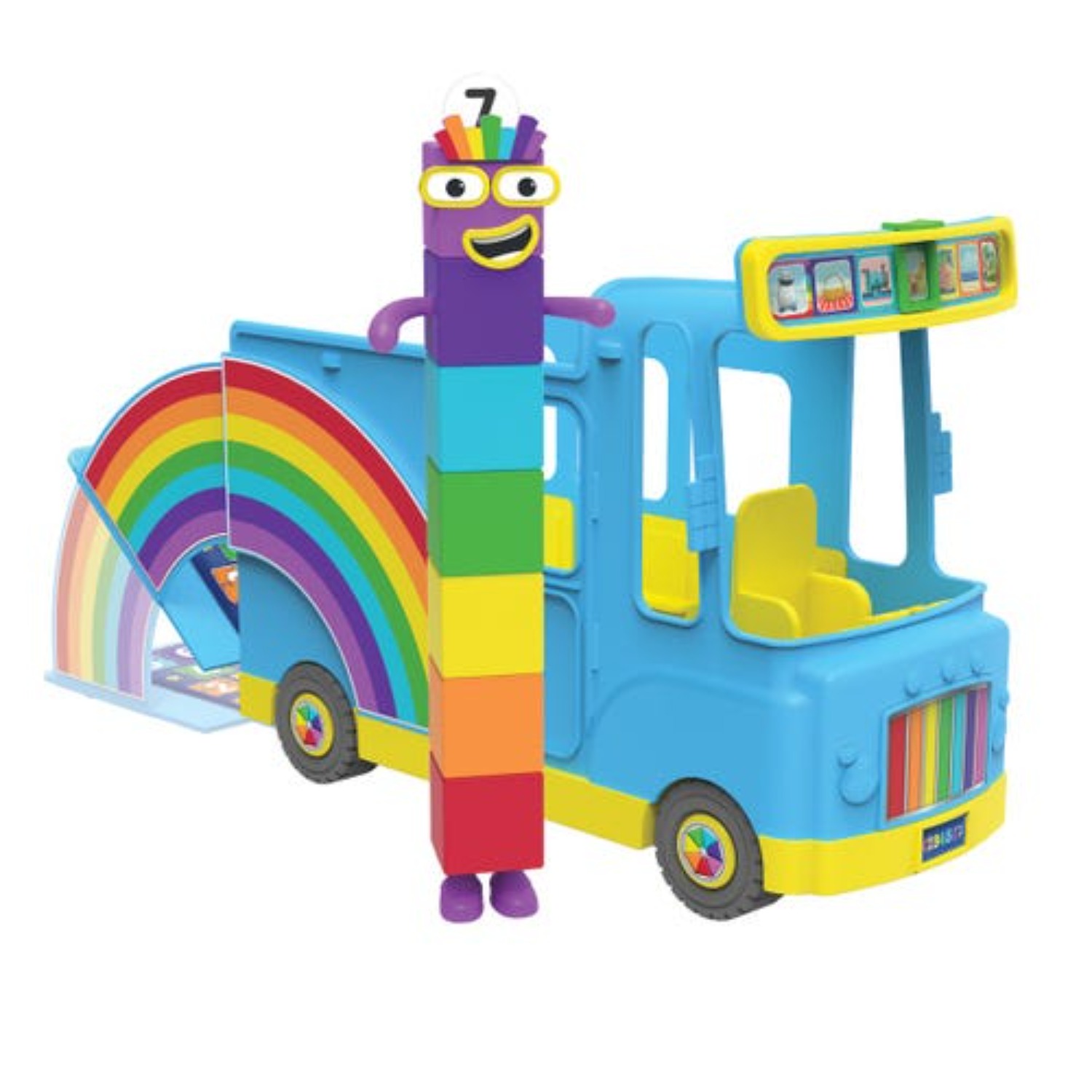 NUMBERBLOCKS RAINBOW COUNTING BUS - 2