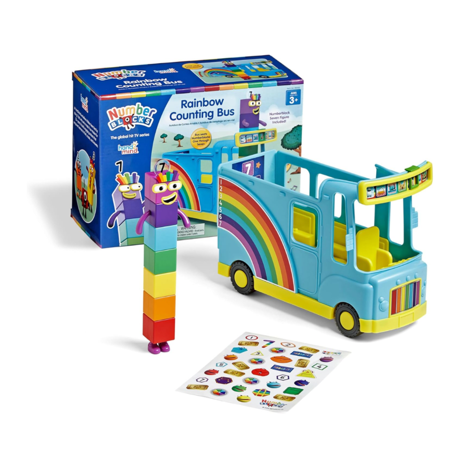 NUMBERBLOCKS RAINBOW COUNTING BUS - 4