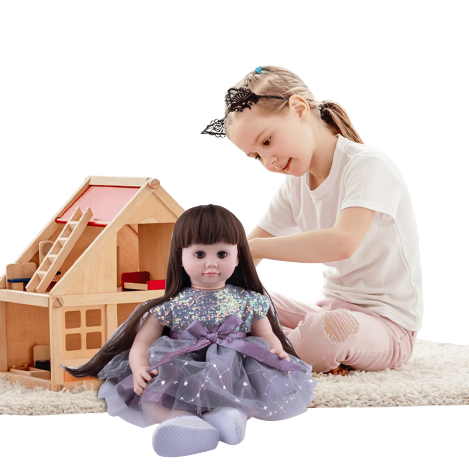 MUÑECA REBORN INTELIGENTE INTERACTIVA 55 CM DD722954 - 3