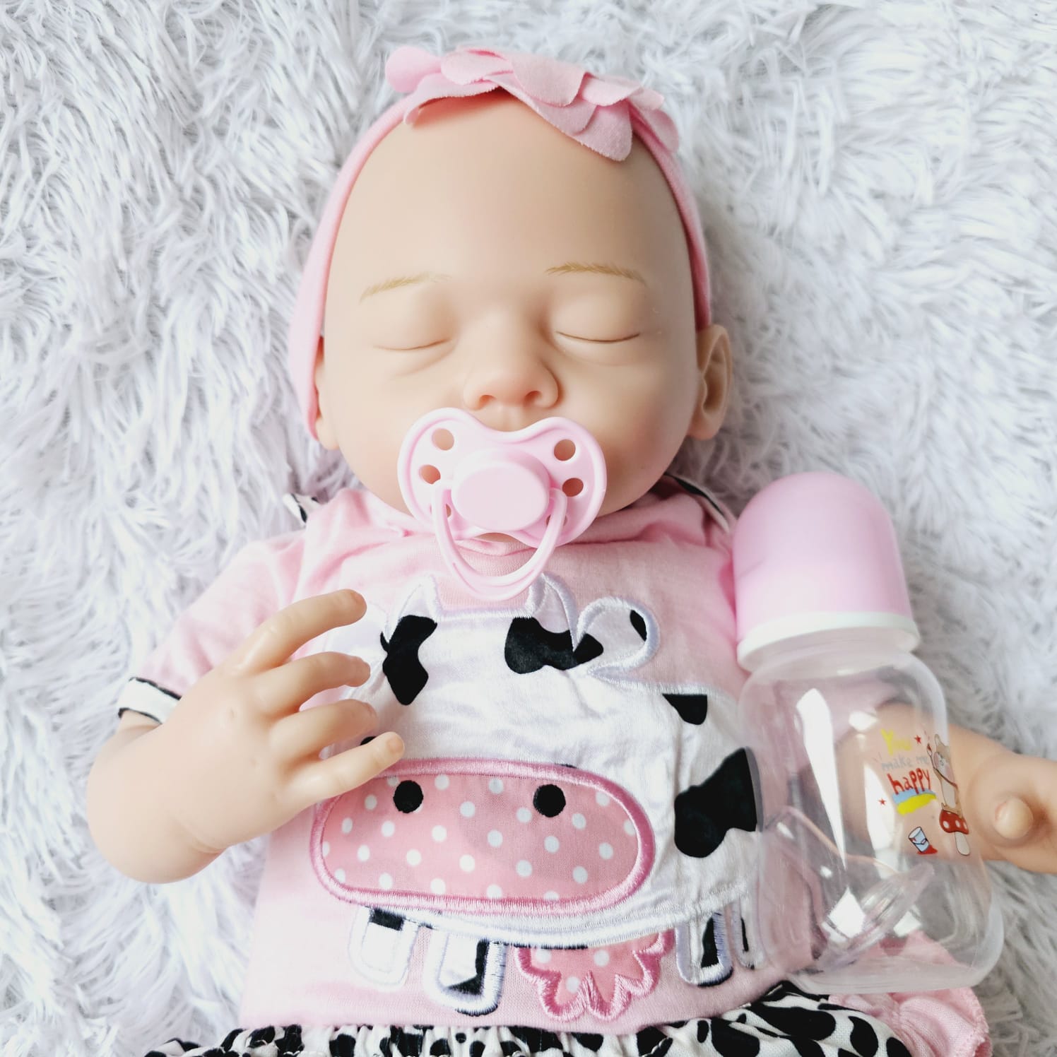 MUÑECA REBORN RECIEN NACIDA CON SISTEMA RESPIRACIÓN - 2
