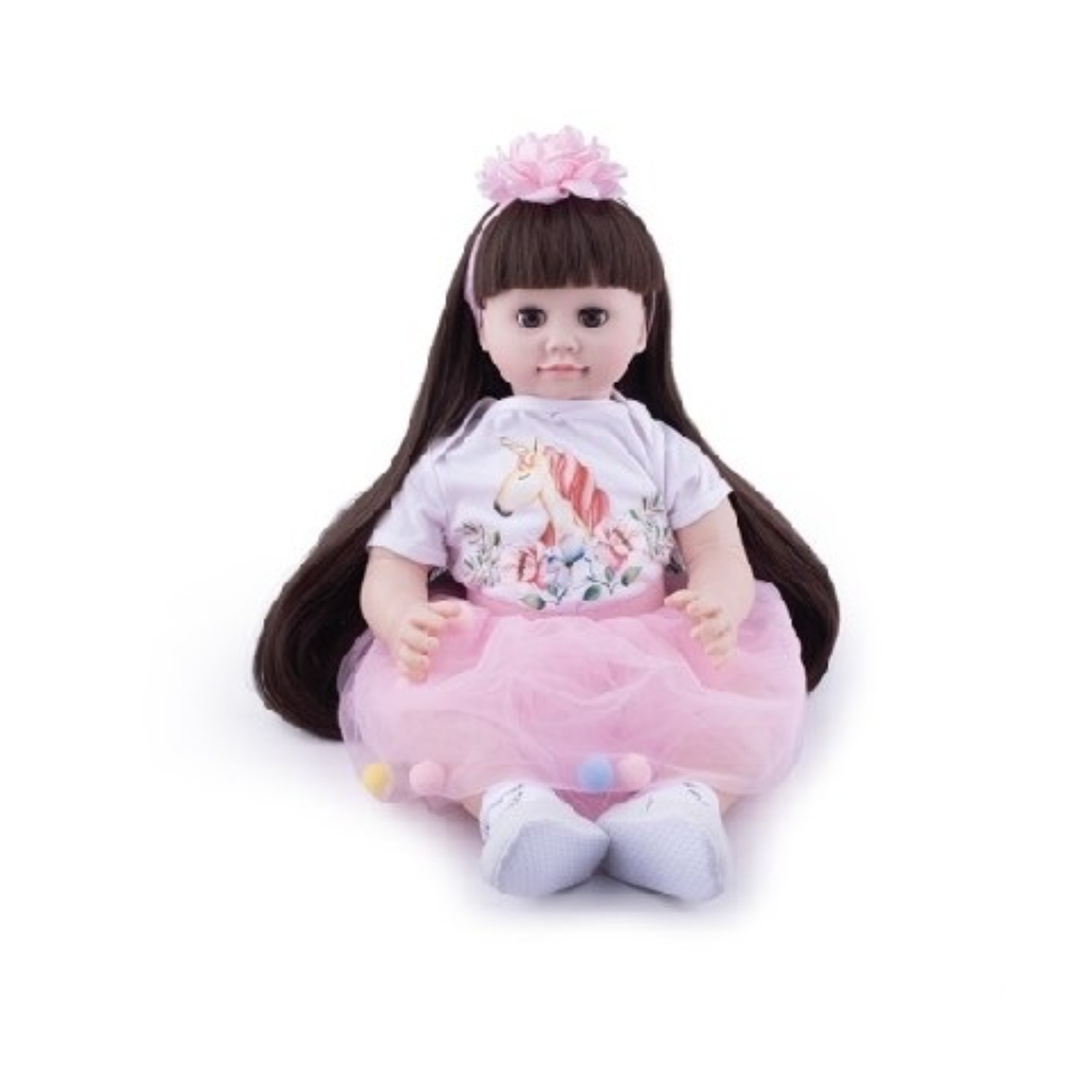 MUÑECA REBORN INTELIGENTE INTERACTIVA 55 CM DD722939 - 1