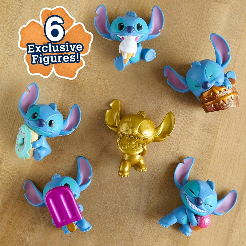 PACK X 6 FIGURAS DE STITCH DE COLECCIÓN - 3