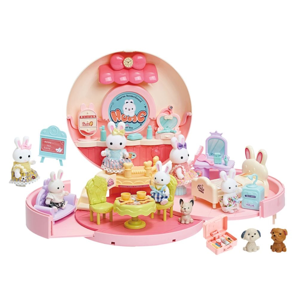 PLAY SET TERNURINES CASA DONA CON ACCESORIOS - 1