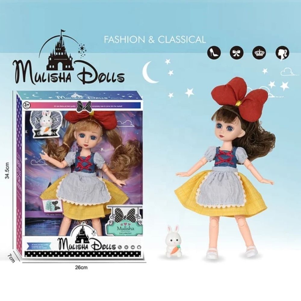 MUÑECA FASHION PRINCESA 30 CM - 3