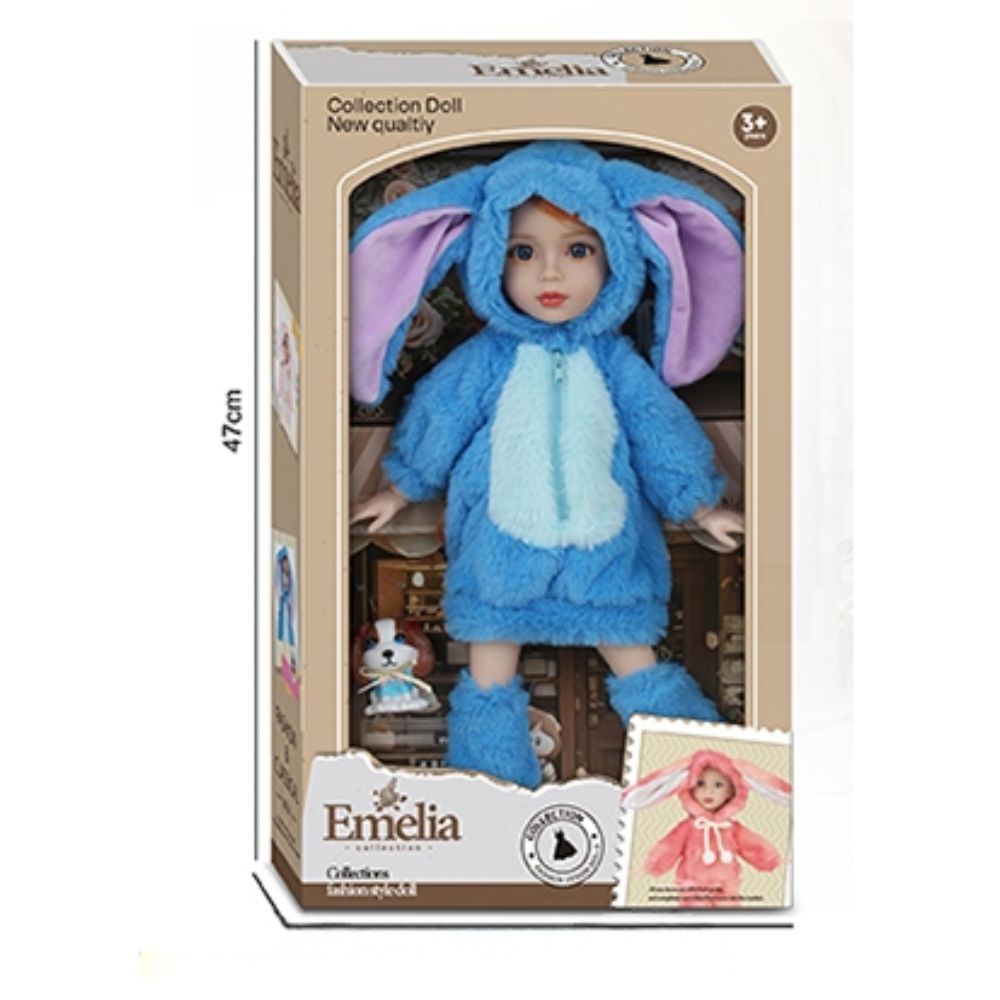 MUÑECA FASHION 45 CM CON DISFRAZ STITCH - 1