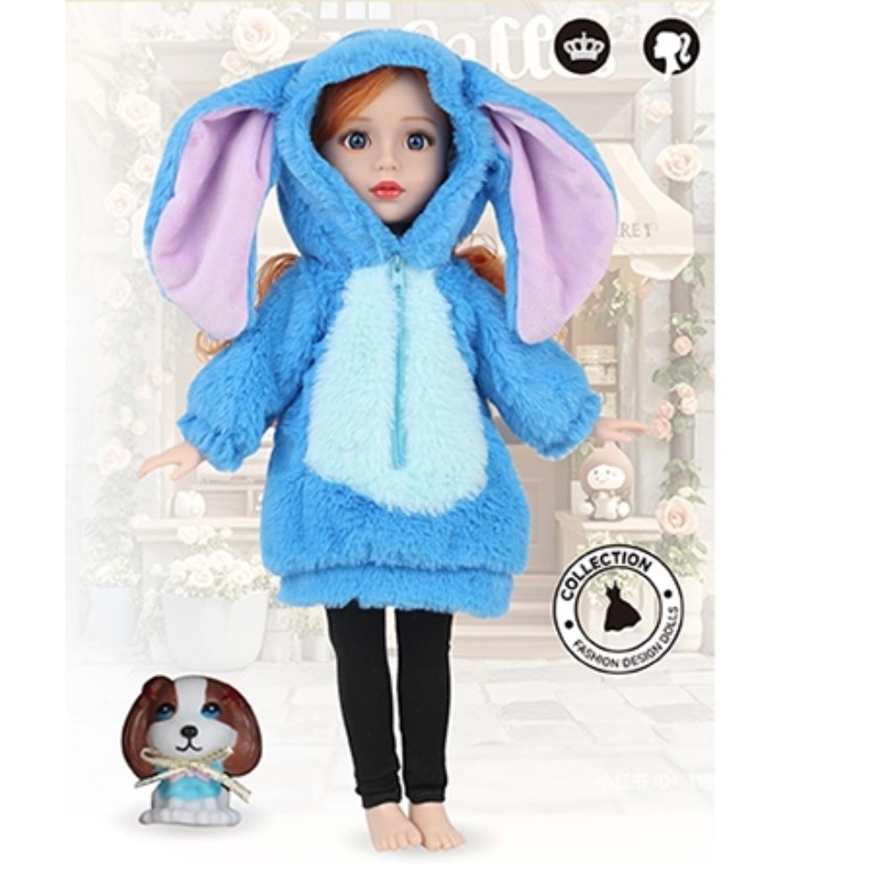 MUÑECA FASHION 45 CM CON DISFRAZ STITCH - 2