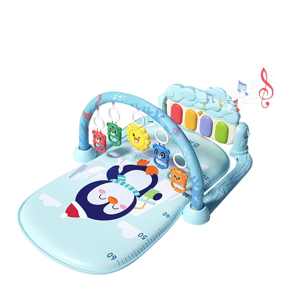 GIMNASIO  PIANO MULTIFUNCIÓN PARA BEBE CON LUCES Y MÚSICA - 1