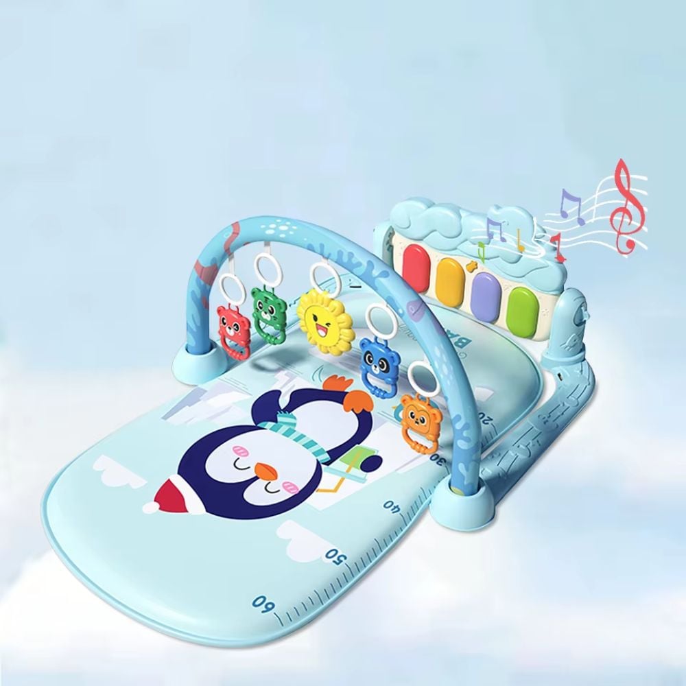 GIMNASIO  PIANO MULTIFUNCIÓN PARA BEBE CON LUCES Y MÚSICA - 2