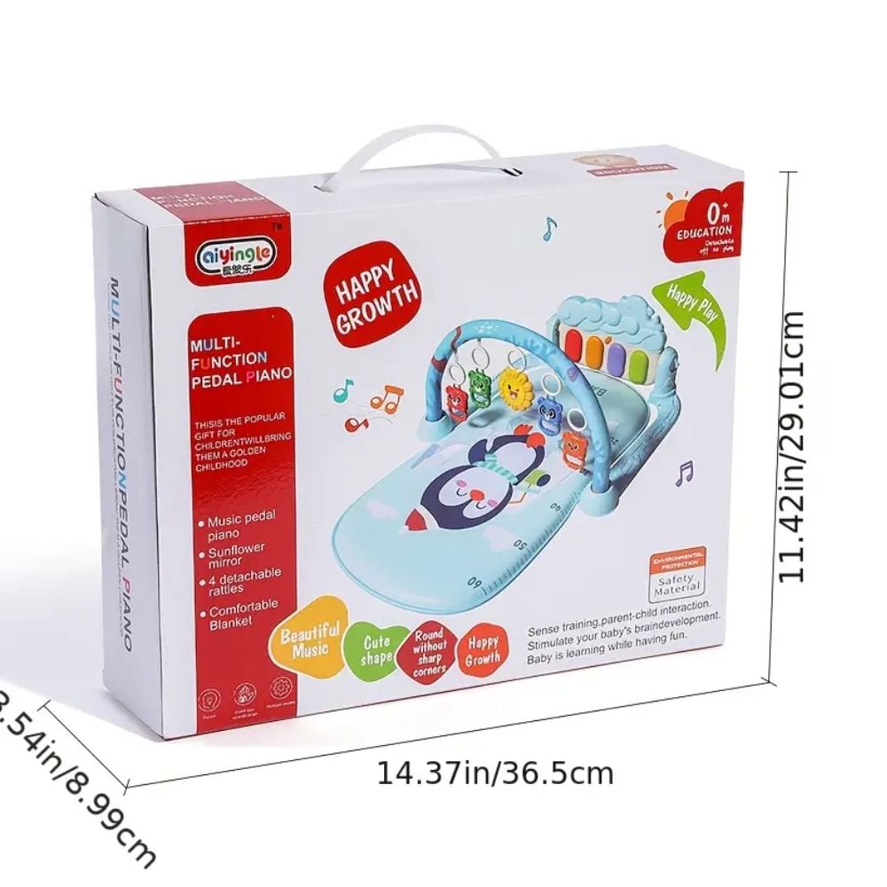 GIMNASIO  PIANO MULTIFUNCIÓN PARA BEBE CON LUCES Y MÚSICA - 5
