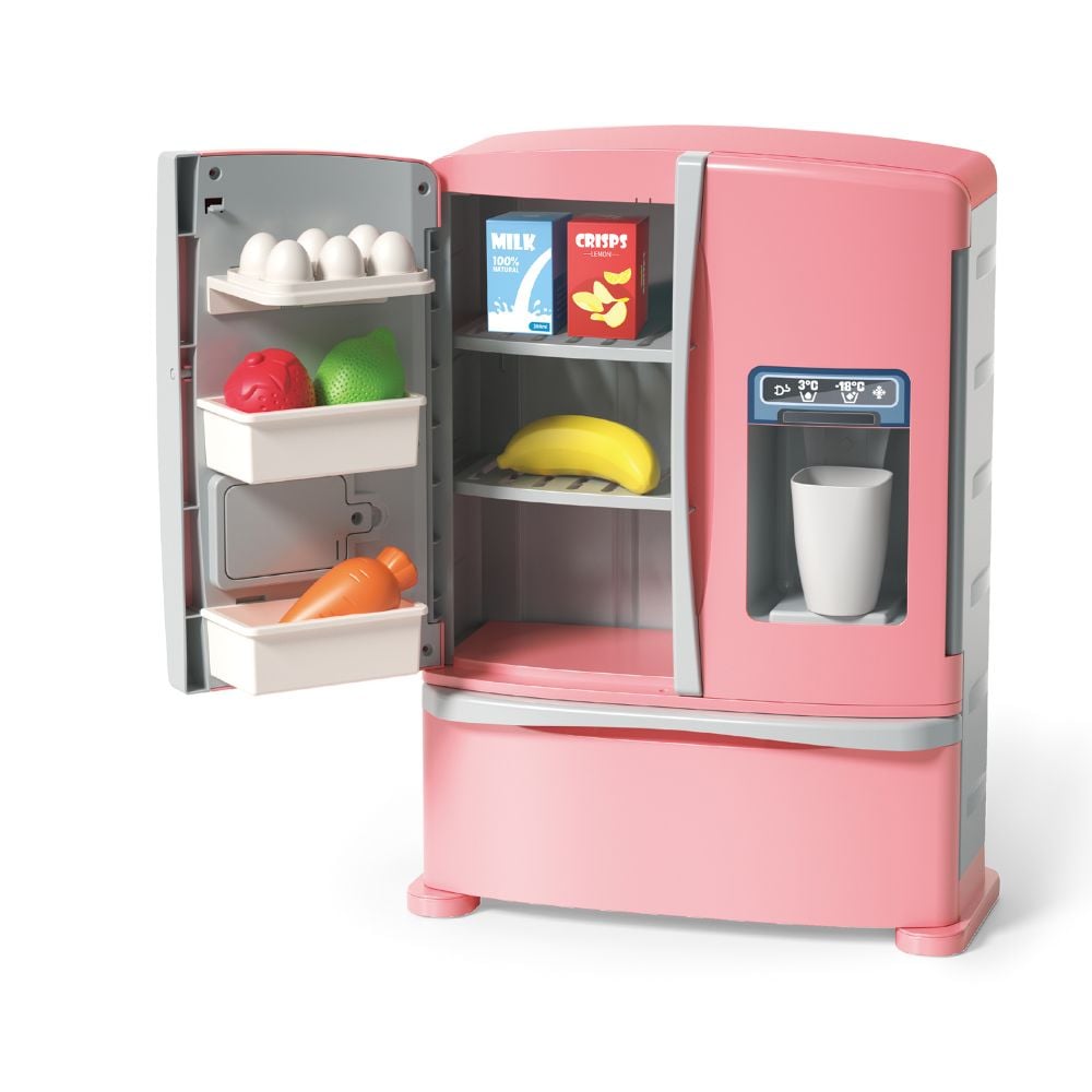 REFRIGERADORA CON ACCESORIOS LUZ, SONIDO Y DISPENSADOR DE HIELO - 3