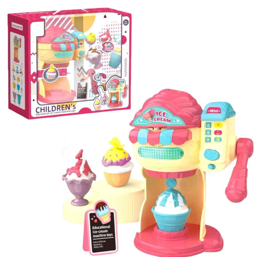 JUEGO MAQUINA DE HACER HELADOS CON LUZ Y SONIDO - 1