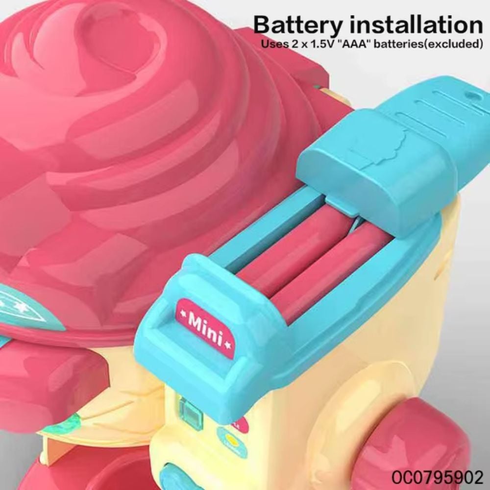 JUEGO MAQUINA DE HACER HELADOS CON LUZ Y SONIDO - 4