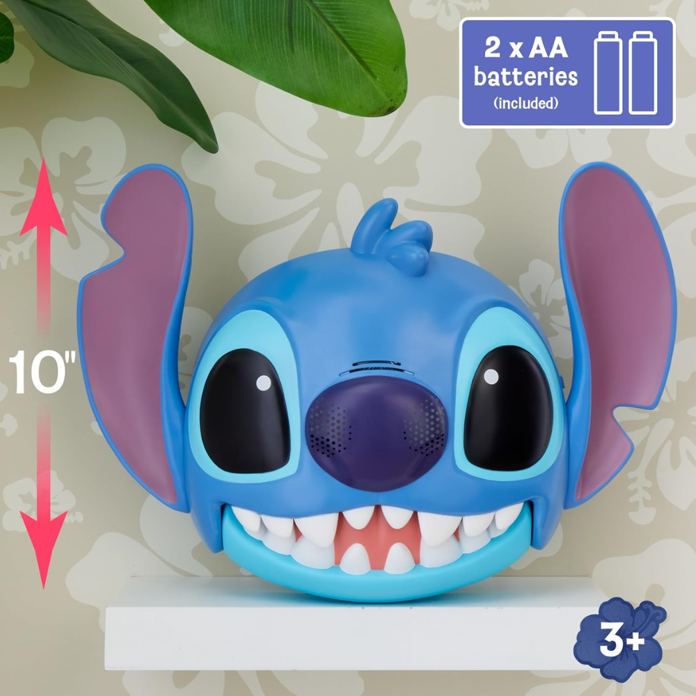 MÁSCARA PARLANTE STITCH CON + DE 25 SONIDOS Y FRASES - 5